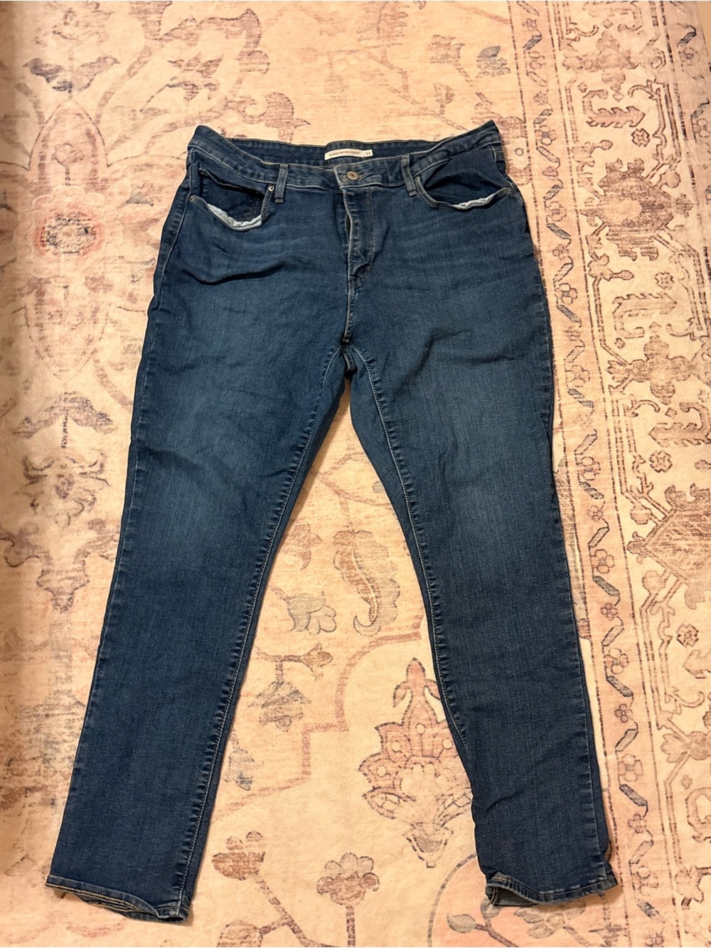Levi's Dark Blue Skinny Stretch Jeans